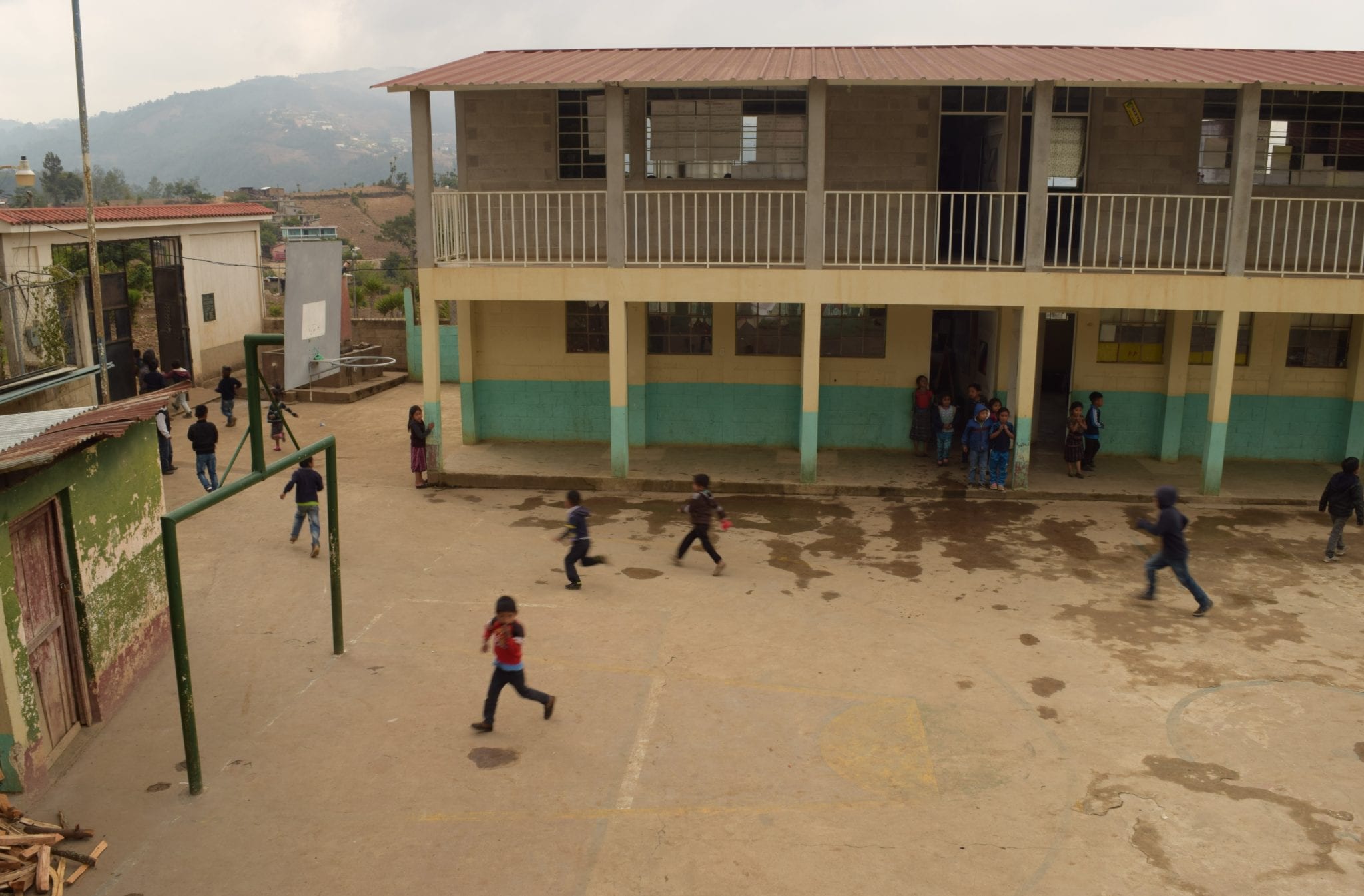 Die neuen Klassenräume der Schule El Adelanto (1. Etage)